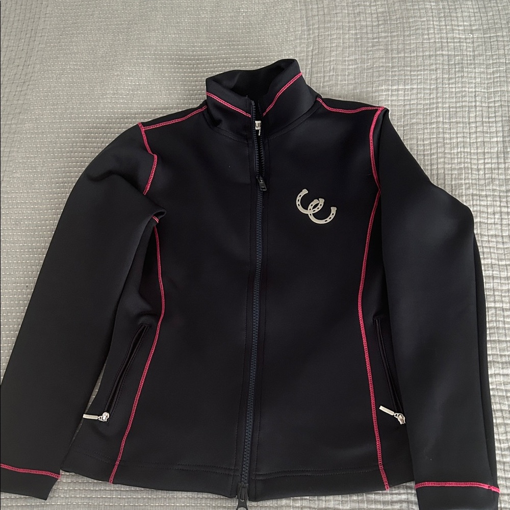 Girl’s Jacket with Pink Accents